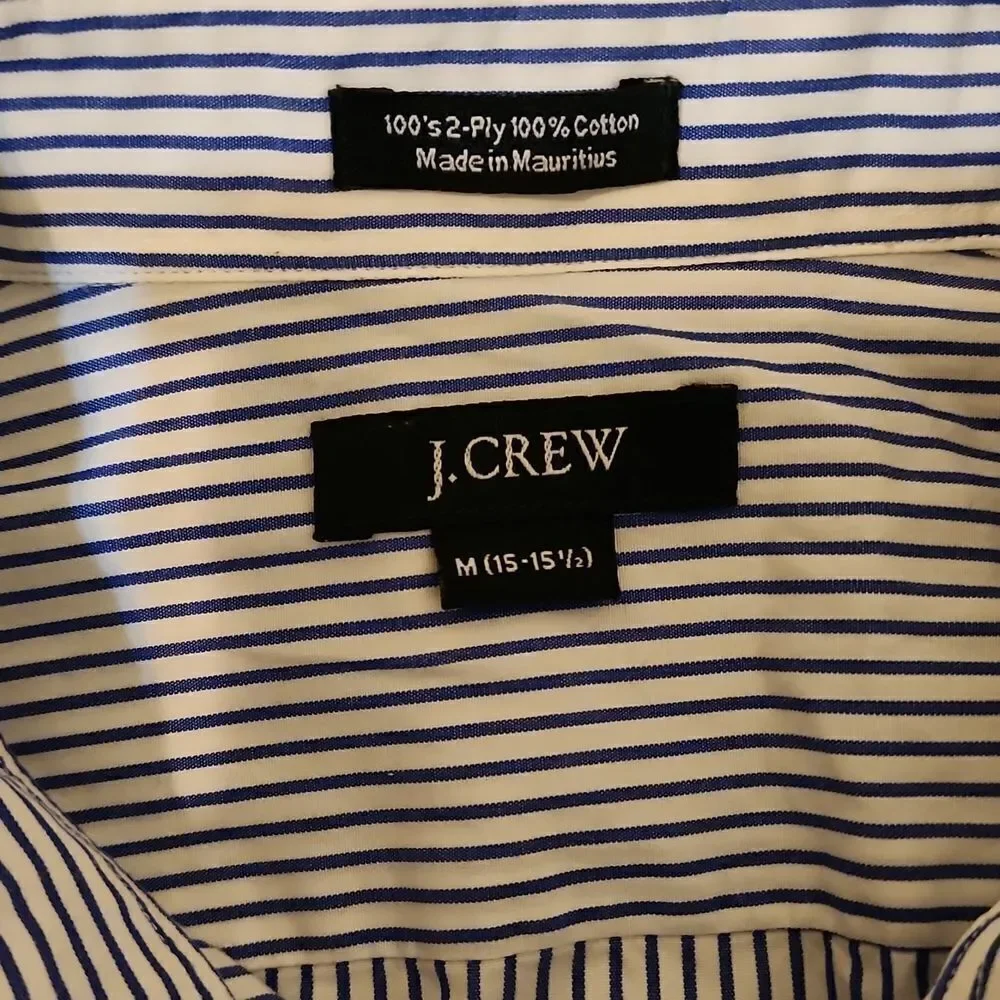 J. Crew 100% cotton